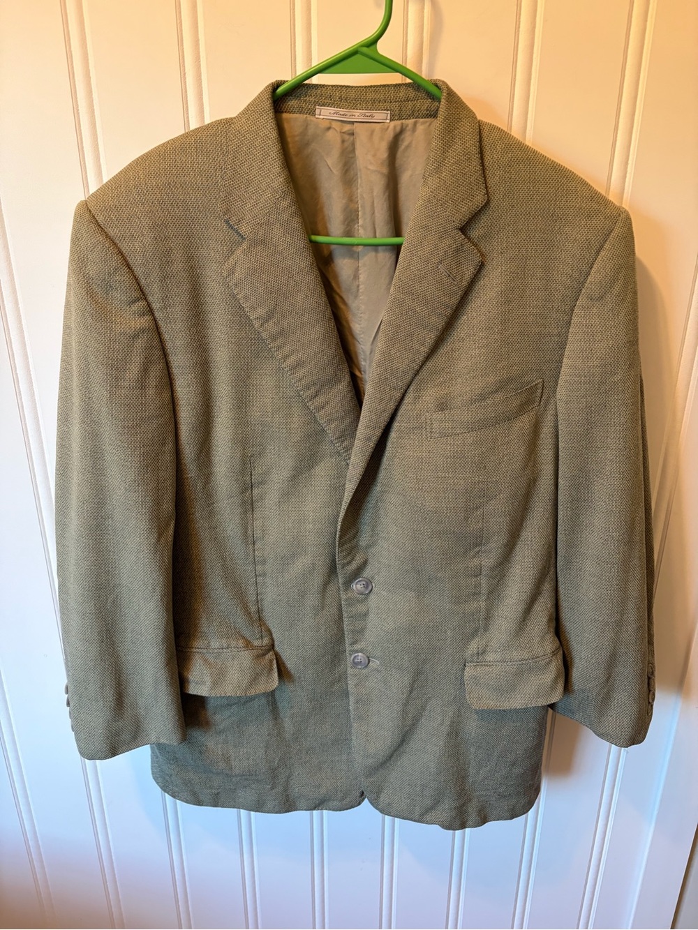 Ermenegildo Zegna RARE 15 Milmil 15 VTG 80s-90s Sport Coat Neiman Marcus 46R
